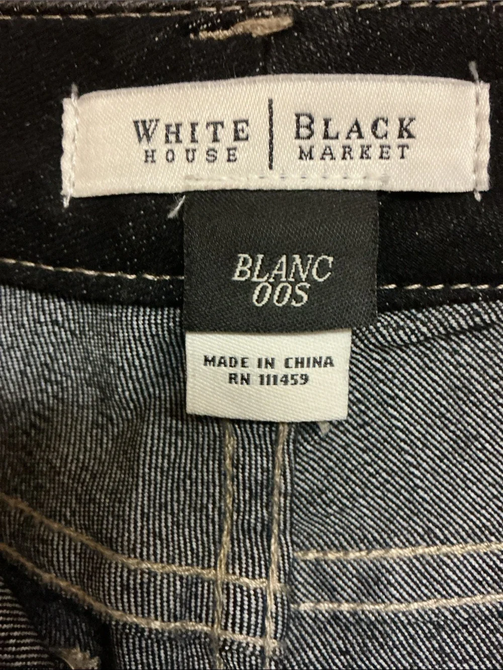 WHBM Womens Black Jeans. - Picture 4 of 5